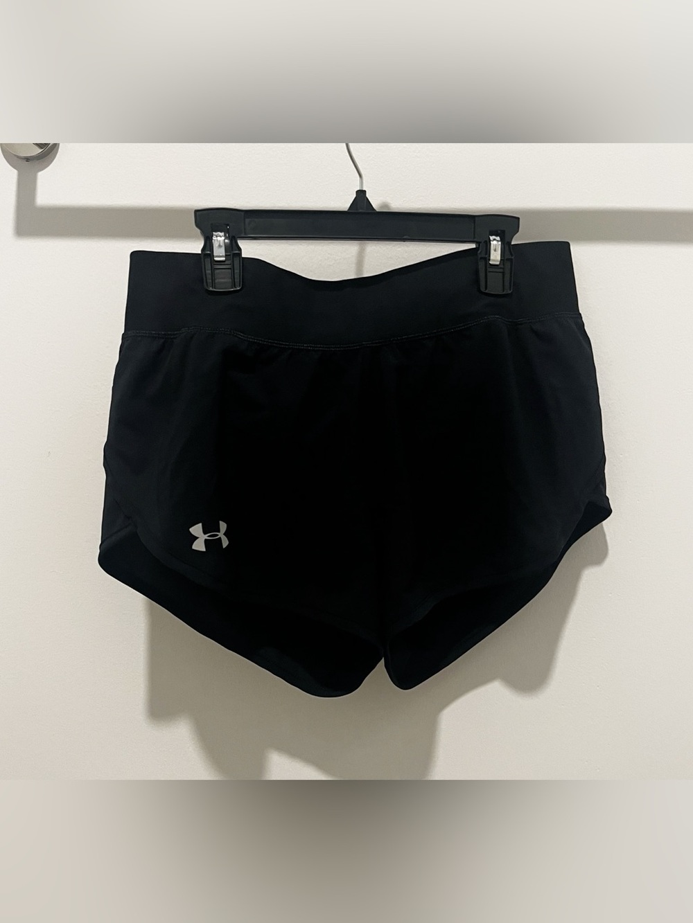 Under Armour Women's Black Athletic Running Shorts
